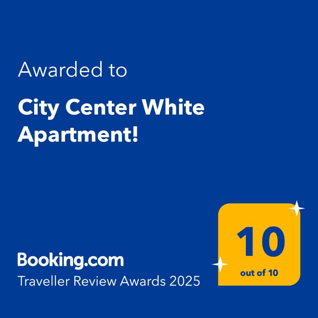 City Center White Apartment! Skopje Extérieur photo